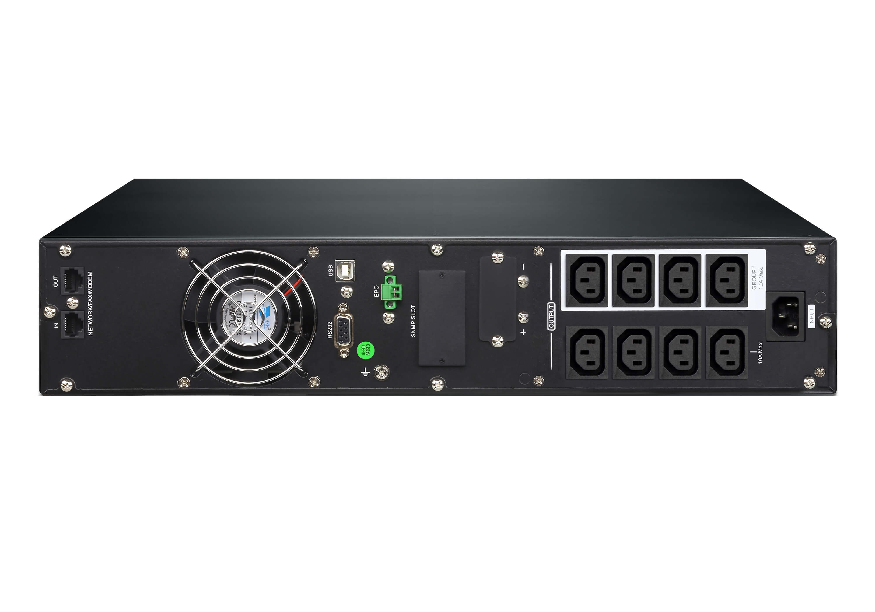 Aten 1000VA/1000W Professional Online UPS with USB/DB9 connection, 8 IEC C13 outlets, EPO and RJ port surge protection (Inc 2yrs back to base wty) - Image 2