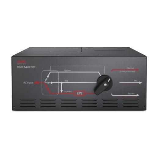 APC Service Bypass Panel 200/208/230/240V MBB 125A HW Input/Output - Image 3