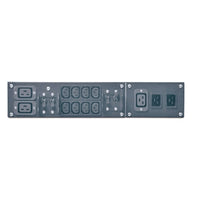 APC Service Bypass Panel- 230V; 50A; MBB; IEC320 C20/HW input; IEC-320 Output- (2) C19 (8) C13 - Image 2