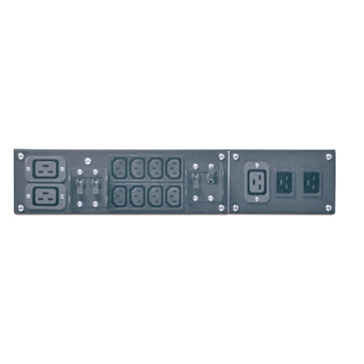 APC Service Bypass Panel- 230V; 50A; MBB; IEC320 C20/HW input; IEC-320 Output- (2) C19 (8) C13 - Image 2