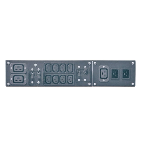 APC Service Bypass Panel- 230V; 50A; MBB; IEC320 C20/HW input; IEC-320 Output- (2) C19 (8) C13 - Image 2