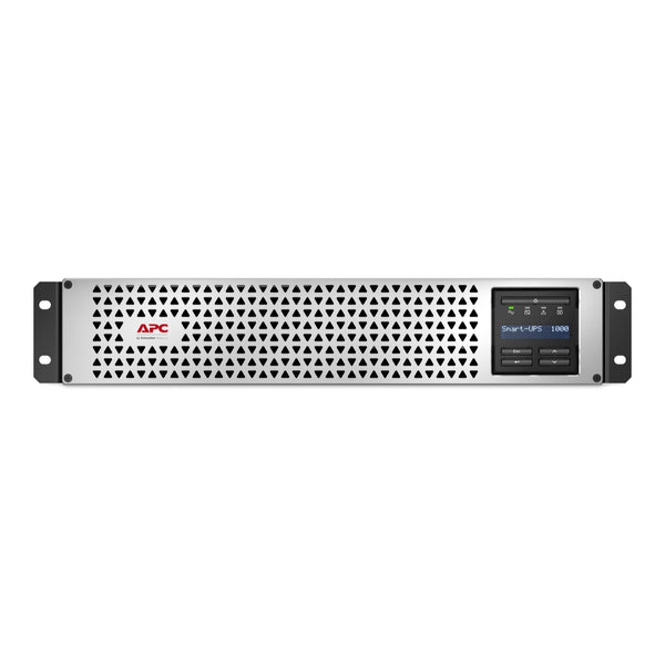 APC Smart-UPS 1000VA/800W Line Interactive UPS, 2U Rackmount,230V/10A Input,6x IEC C13 Outlets, Li-Ion Battery,SmartConnect, Short Depth