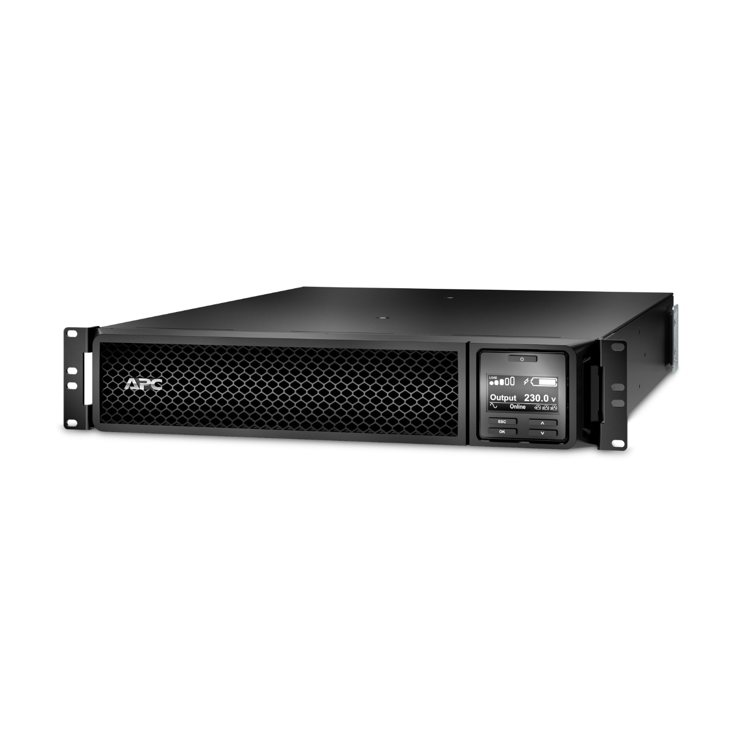APC Smart-UPS 1500VA/1500W Online UPS, 2U Rackmount, 230V/10A Input, 6x IEC C13 Outlets, Lead Acid Battery, W/ Rail Kit - Image 1