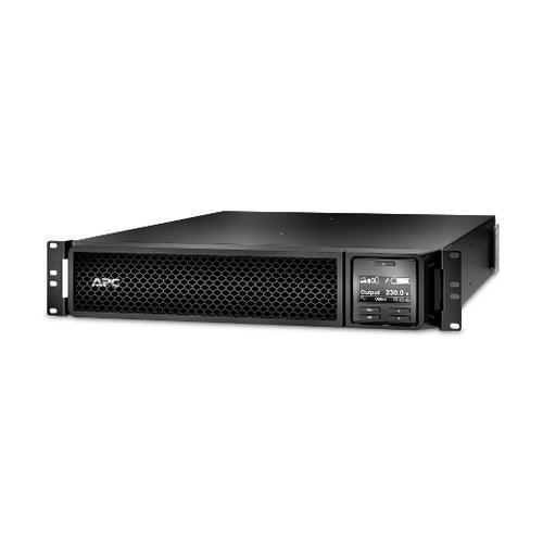 APC Smart-UPS On-Line, 3kVA, Rackmount 2U, 230V, 8x C13+2x C19 IEC outlets, Network Card, Extended runtime, W/ rail kit - Image 1