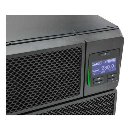 APC Smart-UPS On-Line, 6kVA/6kW, Rackmount 4U, 230V, 6x C13+4x C19 IEC outlets, Network Card+SmartSlot, Extended runtime, W/ rail kit - Image 4