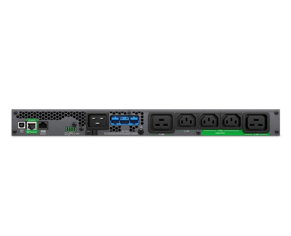 APC Smart-UPS Ultra On-Line, 2200VA, Lithium-ion, Rack/Tower 1U, 230V, 3x C13, 2x C19 IEC outlets, SmartConnect, Extended runtime, W/rail kit