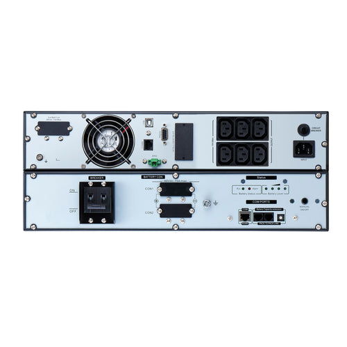 APC Easy UPS 1000VA/800W Online UPS, 4U Rackmount, 230V/10A Input, 3x IEC C13 Outlets, Lithium Battery, W/ Extended Battery Pack, W/ Rail Kit - Image 2