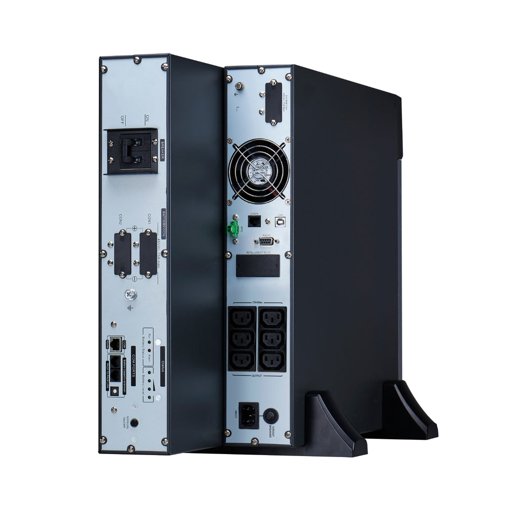 APC Easy UPS 1000VA/800W Online UPS, 4U Rackmount, 230V/10A Input, 3x IEC C13 Outlets, Lithium Battery, W/ Extended Battery Pack, W/ Rail Kit - Image 4