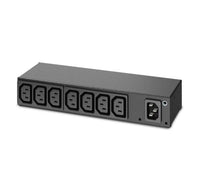 APC Basic Rack PDU, 0U/1U, 230V/10A Input, 8x IEC C13 Outlets - Image 1