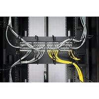 APC (AR8425A) 1U Horizontal Cable Organizer, Cable management accessory to help eliminate cable stress and maintain a neat, organized cable layout wit - Image 2
