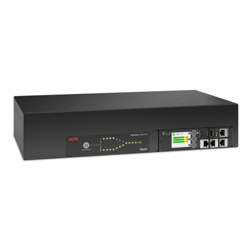 APC Netshelter Rack Automatic Transfer Switch, 2U, 32A, 230V, 2 IEC 309 IN, 16 C13, 2 C19 OUT, 50/60 Hz - Image 2