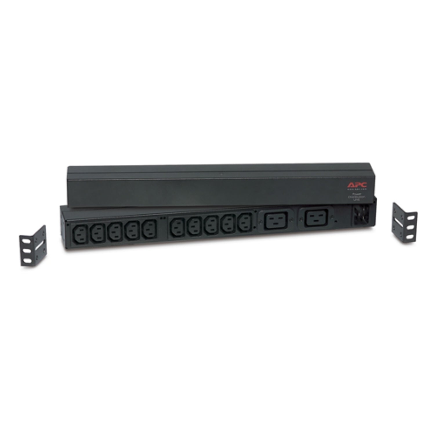 APC Basic Rack PDU, 1U, 230V/16A Input, 2x IEC C19 & 10x IEC C13 Outlets - Image 2