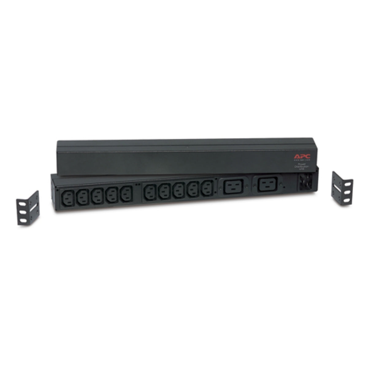 APC Basic Rack PDU, 1U, 230V/16A Input, 2x IEC C19 & 10x IEC C13 Outlets - Image 2