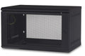 APC NetShelter 6U Wallmount Rack Enclosure Cabinet, Single Hinged, Switch Depth, Unassembled - Image 1