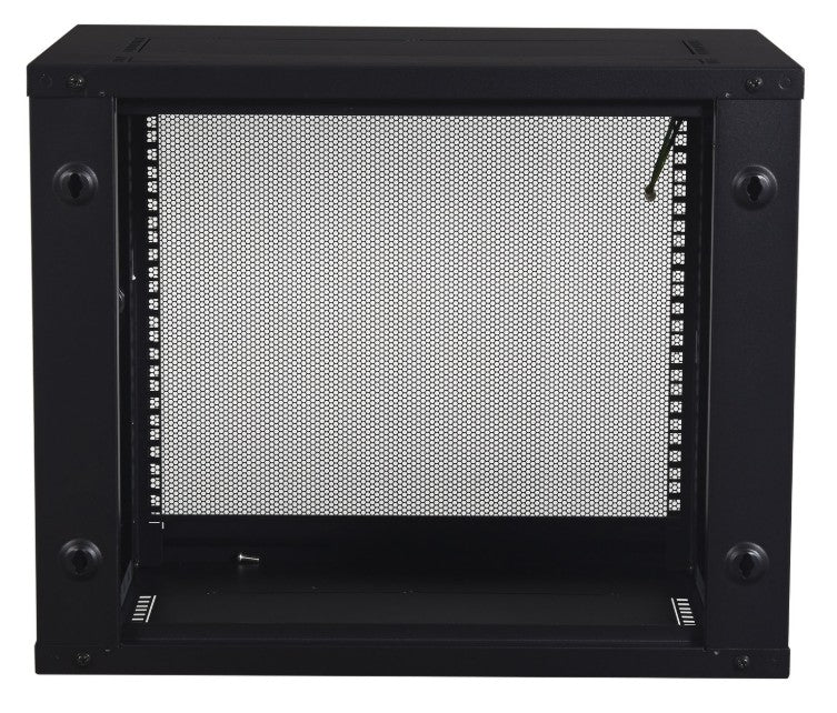 APC NetShelter 9U Wallmount Rack Cabinet Single Hinged Switch Depth Unassembled - Image 5