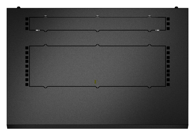 APC NetShelter 12U Wallmount Rack Enclosure Cabinet Single Hinged Switch Depth - Image 3
