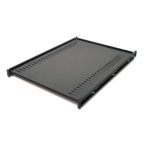 APC Rack Shelf Ventilated Fixed, 114KG, Black - Image 1