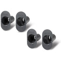 APC Netshelter Cable Management Spools, Vertical Cable Manager/Orgianiser, Set of 4, Black - Image 1