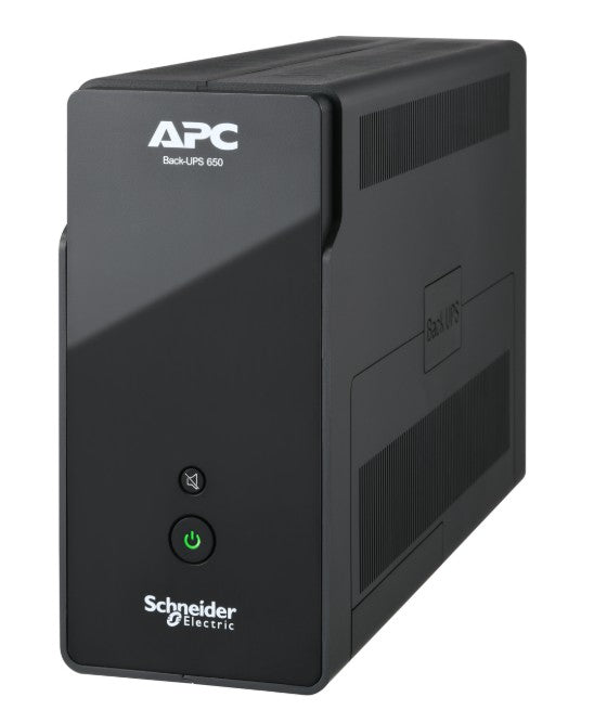 APC Back-UPS,650VA/400W,6 IEC, USB communication, Tower, 230V,Lead-acid battery, Input IEC 60320 IEC 60309, Output 6 IEC 60320 C13 surge, 1.5m cable - Image 1