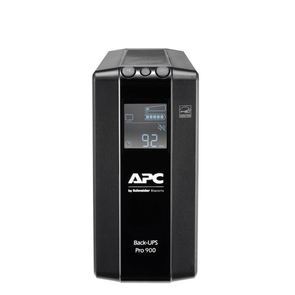 APC Back-UPS Pro 900VA/540W Line Interactive UPS, Tower, 230V/10A Input, 6x IEC C13 Outlets, Lead Acid Battery, LCD, AVR - Image 2
