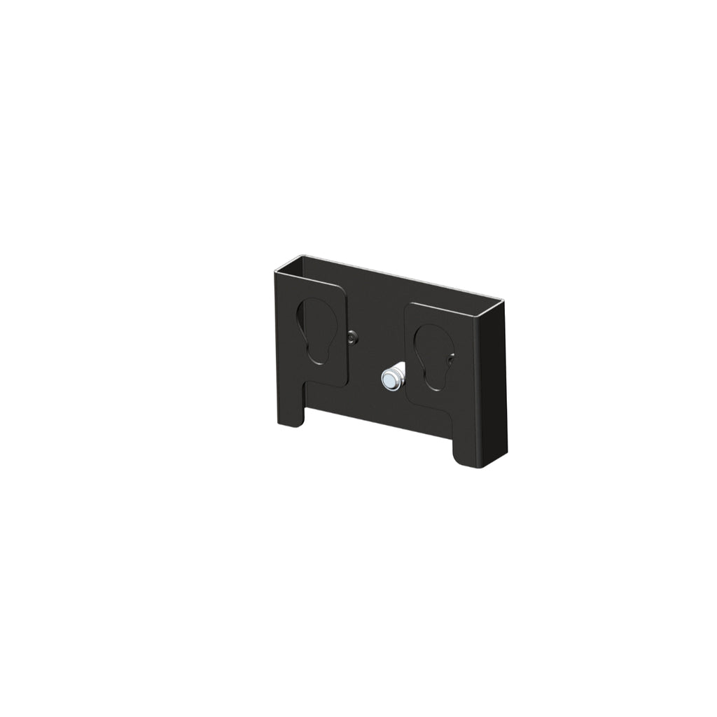 APC NetShelter Cable Management, Easy Rack PDU Mounting Bracket, Set of 2, Black - Image 1