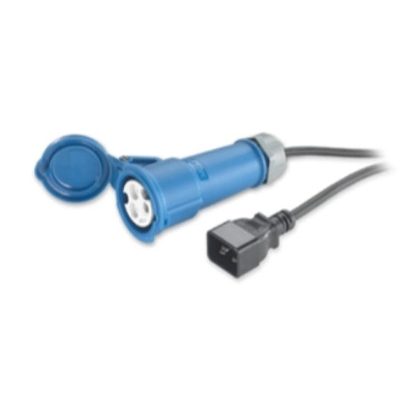 APC EPDU power cord IEC309 16A to C20 0.5m - Image 1