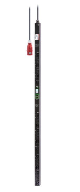 APC Easy Rack PDU, Switched Metered Outlet, 0U, 3 Phase, 22kW, 230V, 32A, (18) C13 and (6) C19 outlets, IEC60309 3P+N+PE inlet - Image 2
