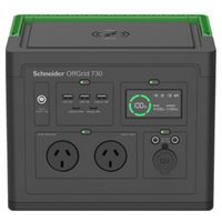 APC OffGrid Portable Power Station 500, 230V, 517Wh Lithium-ion, LCD, 2 AS3112 Australian outlets, Sinewave, 3 USB-A, 2 USB-C, Wireless Charger - Image 2