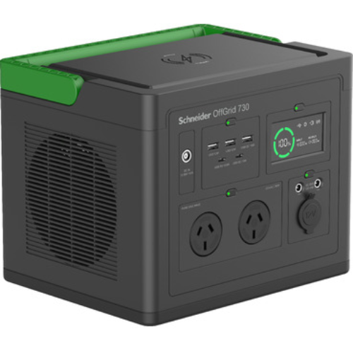 APC OffGrid Portable Power Station 730, 738Wh Lithium-ion, LCD, 2 AS3112 Australian outlets, Sinewave, 3 USB-A, 2 USB-C, Wireless Charger - Image 5