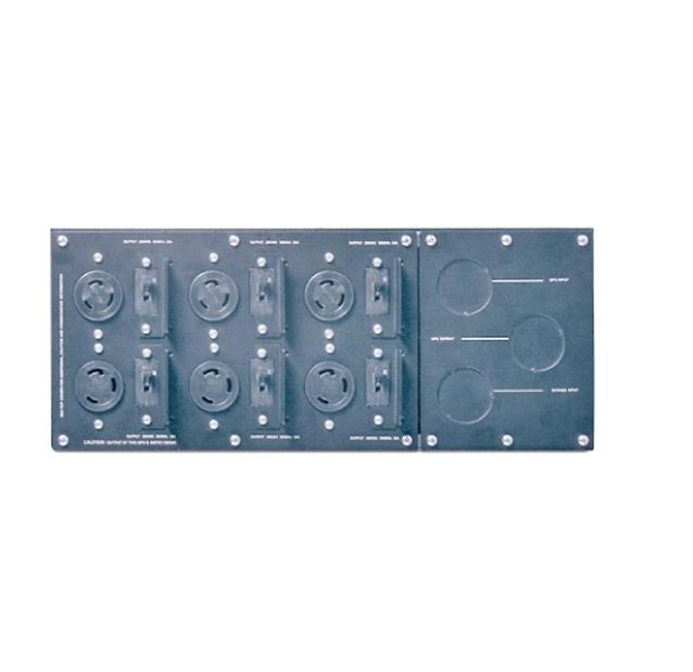 APC Service Bypass Panel, 4U RM, 230V/HW Input, 2x IEC C19 & 8x IEC C13 Output - Image 3