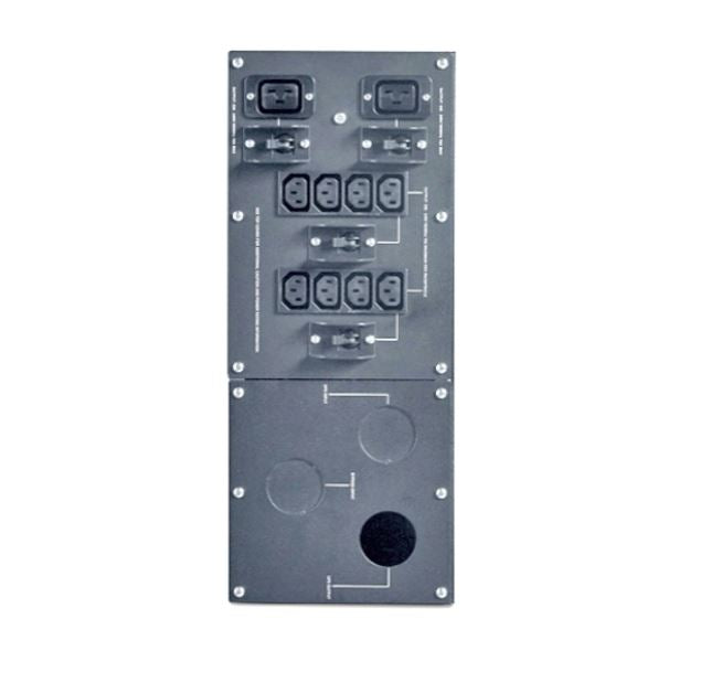 APC Service Bypass Panel, 4U RM, 230V/HW Input, 2x IEC C19 & 8x IEC C13 Output - Image 4