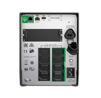 APC Smart-UPS 1500VA/1000W Line Interactive UPS, Tower, 230V/10A Input, 8x IEC C13 Outlets, Lead Acid Battery, SmartConnect Port+SmartSlot, AVR, LCD - Image 2