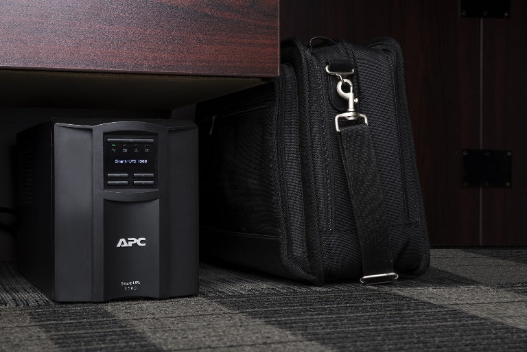 APC Smart-UPS 1500VA/1000W Line Interactive UPS, Tower, 230V/10A Input, 8x IEC C13 Outlets, Lead Acid Battery, SmartConnect Port+SmartSlot, AVR, LCD - Image 3