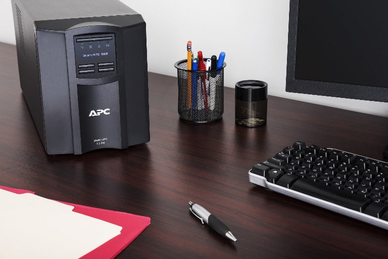 APC Smart-UPS 1500VA/1000W Line Interactive UPS, Tower, 230V/10A Input, 8x IEC C13 Outlets, Lead Acid Battery, SmartConnect Port+SmartSlot, AVR, LCD - Image 4