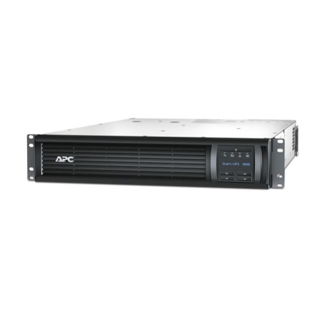 APC Smart-UPS, Line Interactive, 3kVA, Rackmount 2U, 230V, 8x IEC C13+1x IEC C19 outlets, SmartConnect Port+SmartSlot, AVR, LCD - Image 1