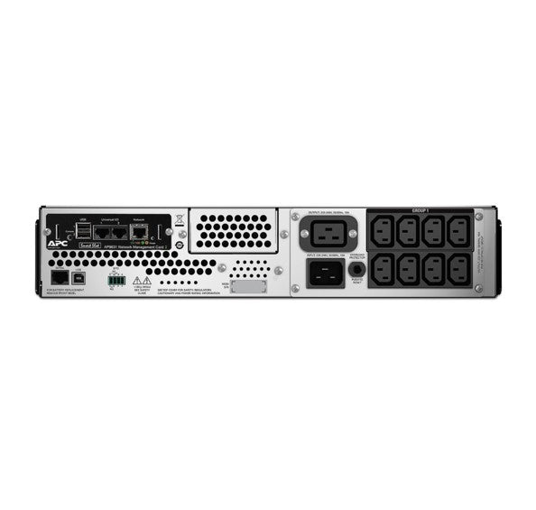 APC Smart-UPS, Line Interactive, 3kVA, Rackmount 2U, 230V, 8x IEC C13+1x IEC C19 outlets, Network Card, AVR, LCD
