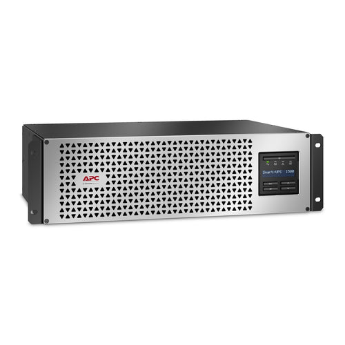 APC Smart-UPS, Line Interactive, 1500VA, Lithium-ion,Rackmount 3U, 230V, 6x IEC C13 outlets, SmartConnect Port+Slot, Short Depth - Image 1