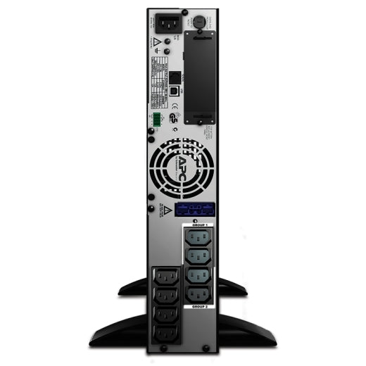 APC Smart-UPS X 1000VA/800W Line Interactive UPS, 2U RM/Tower, 230V/10A Input, 8x IEC C13 Outlets, Lead Acid Battery, SmartSlot - Image 2