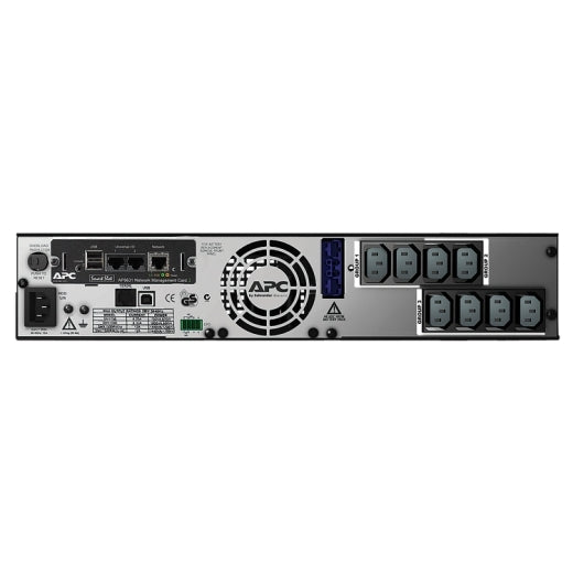 APC Smart-UPS X 1500VA/1200W Line Interactive UPS, 2U RM/Tower, 230V/10A Input, 8x IEC C13 Outlets, Lead Acid Battery, W/ Network Card