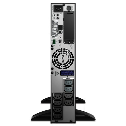 APC Smart-UPS X 750VA/600W Line Interactive UPS, 2U RM/Tower, 230V/10A Input, 8x IEC C13 Outlets, Lead Acid Battery, SmartSlot