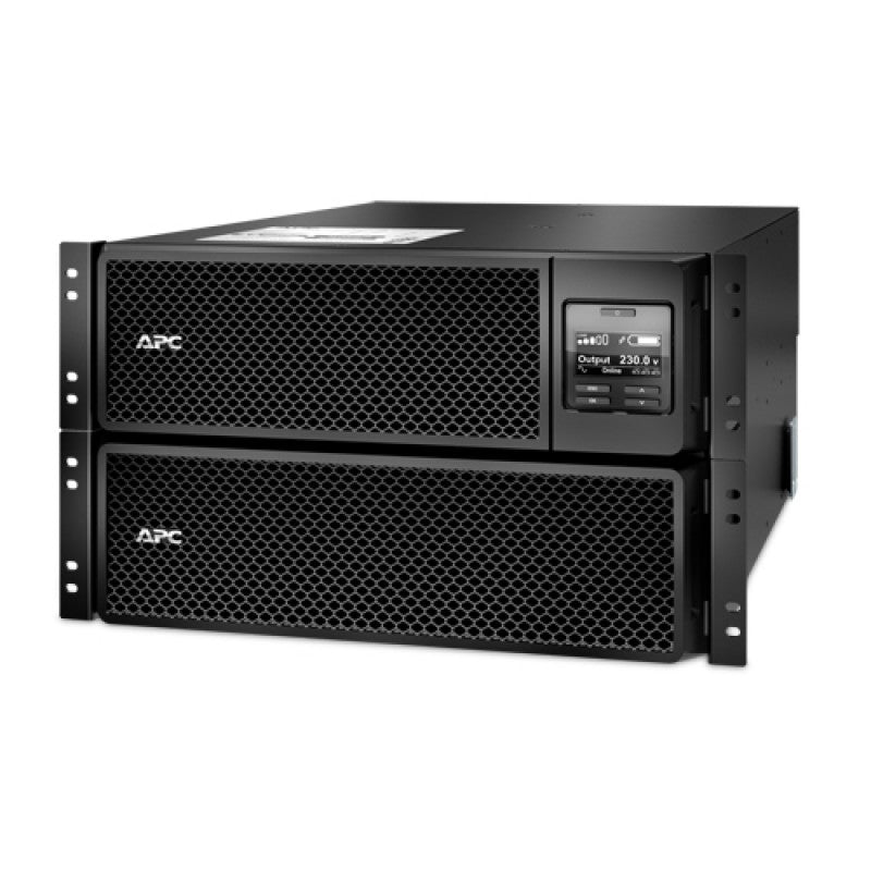 APC Smart-UPS On-Line, 10kVA/10kW, Rackmount 6U, 230V/400V, 6x C13+4x C19 IEC outlets, Network Card+SmartSlot, Extended runtime, W/ rail kit - Image 2