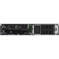 APC Smart-UPS 2200VA/1980W Online UPS, 2U Rackmount, 230V/16A Input, 2x IEC C19 & 8x IEC C13 Outlets, Lead Acid Battery, W/ Network Card, W/ Rail Kit - Image 2