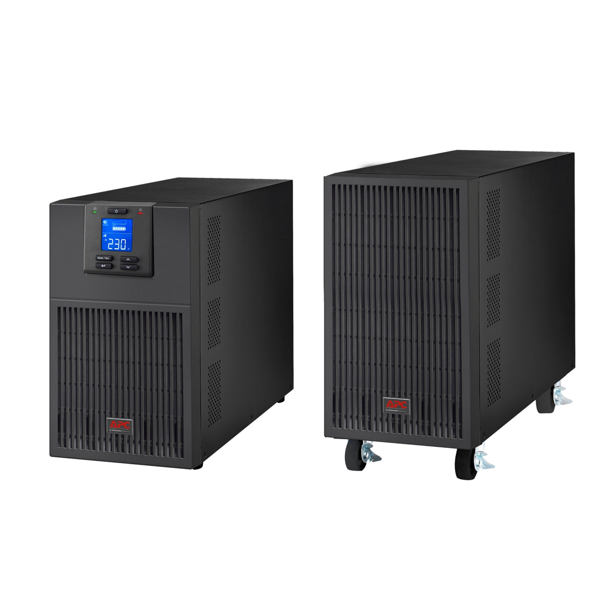 APC Easy UPS 10000VA/10000W Online UPS, Tower, 230V/HW Input, HW Outlet, Lead Acid Battery, W/ Extended Battery Pack - Image 1