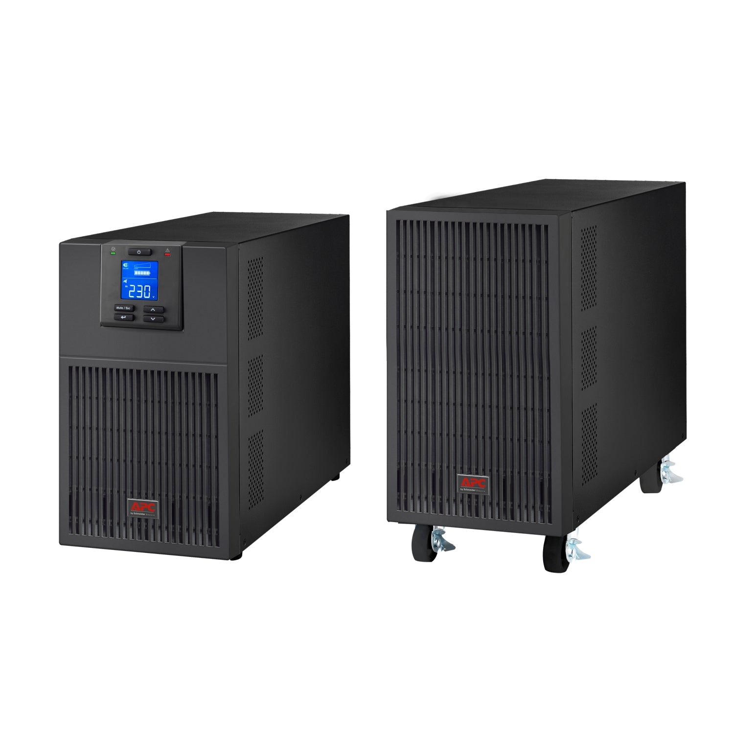 APC Easy UPS 10000VA/10000W Online UPS, Tower, 230V/HW Input, HW Outlet, Lead Acid Battery, W/ Extended Battery Pack - Image 1