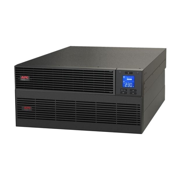 APC Easy UPS 10000VA/10000W Online UPS, 5U Rackmount, 230V/HW Input, 1x HW Outlets, Lead Acid Battery, W/ Battery Pack, W/ Rail Kit - Image 1