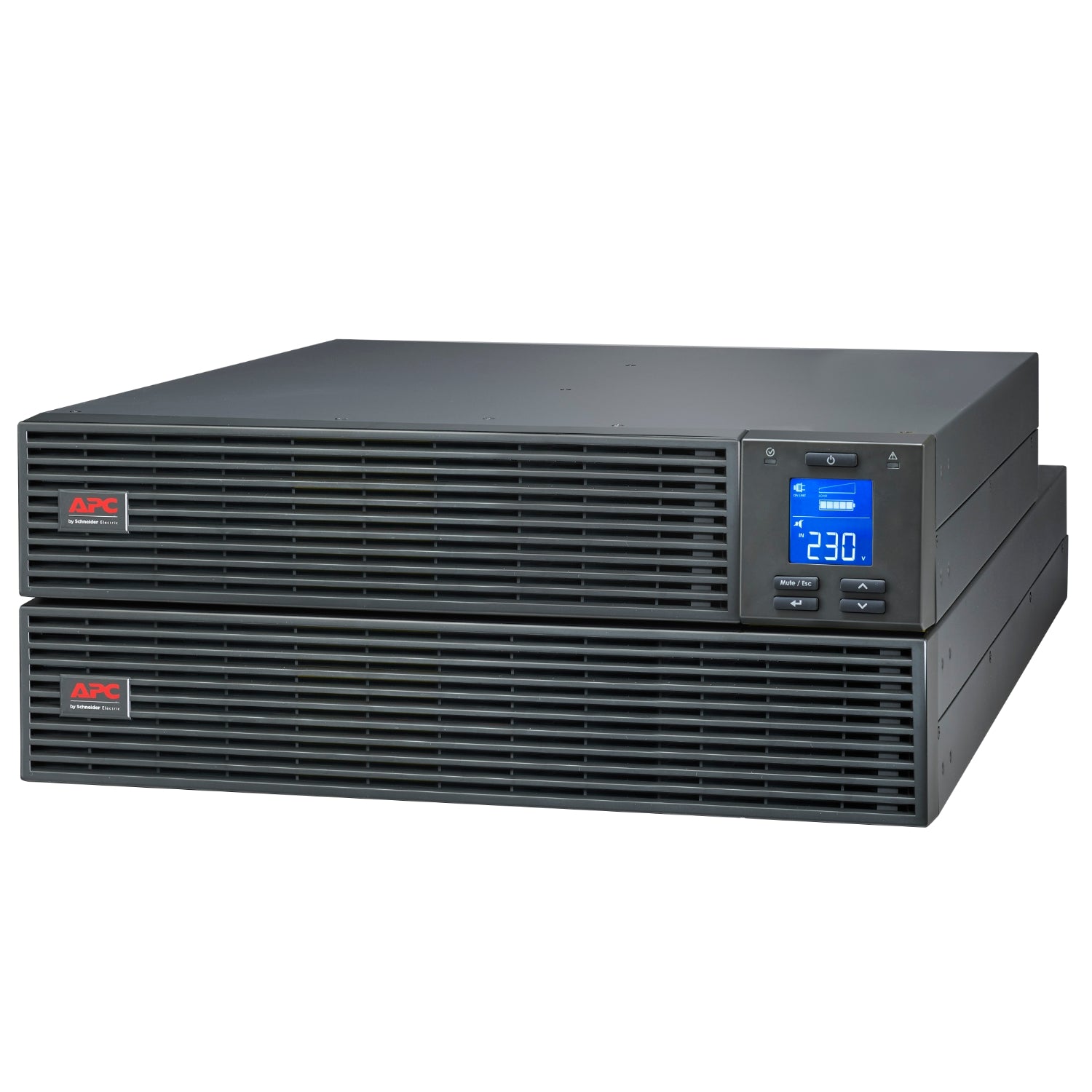APC Easy UPS 1000VA/800W Online UPS, 4U Rackmount, 230V/10A Input, 3x IEC C13 Outlets, Lead Acid Battery, W/ Extended Battery Pack, W/ Rail Kit - Image 5