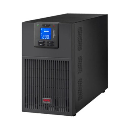 APC Easy UPS On-Line, 3kVA/2700W, Tower, 230V, 6x IEC C13 + 1x IEC C19 outlets, Intelligent Card Slot, LCD - Image 1