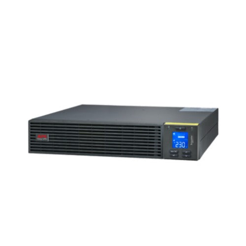 APC Easy UPS 3000VA/2700W Online UPS, 2U Rackmount, 230V/16A Input, 1x IEC C19& 6x IEC C13 Outlets, Lead Acid Battery, W/ Rail Kit - Image 1