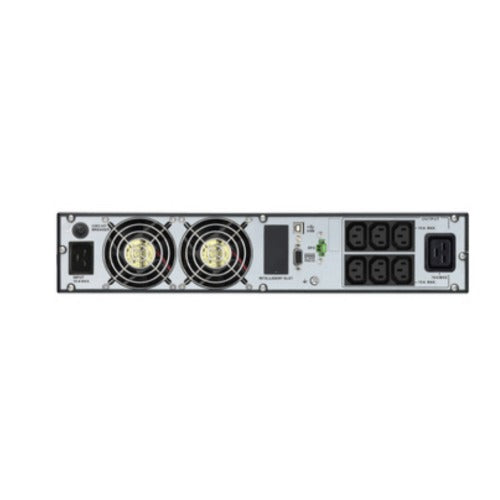 APC Easy UPS 3000VA/2700W Online UPS, 2U Rackmount, 230V/16A Input, 1x IEC C19& 6x IEC C13 Outlets, Lead Acid Battery, W/ Rail Kit - Image 2