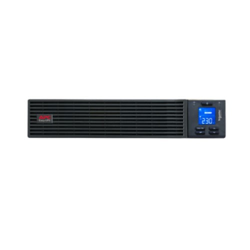 APC Easy UPS 3000VA/2700W Online UPS, 2U Rackmount, 230V/16A Input, 1x IEC C19& 6x IEC C13 Outlets, Lead Acid Battery, W/ Rail Kit - Image 3